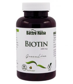 Biotin Green Line 100 kapslar